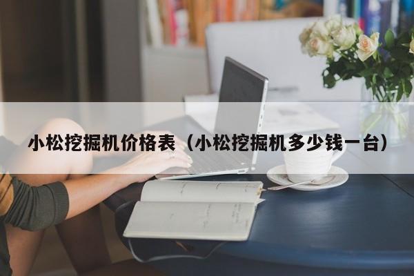 小松挖掘机价格表(小松挖掘机多少钱一台)