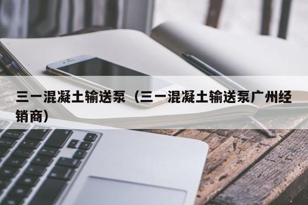 三一混凝土输送泵(三一混凝土输送泵广州经销商)